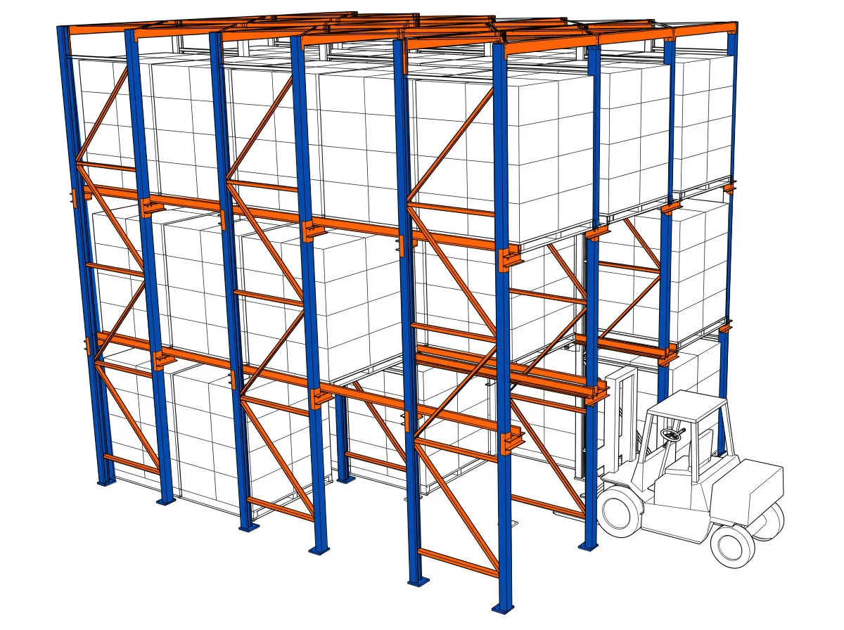 Ilustración de Rack Drive In/Thru